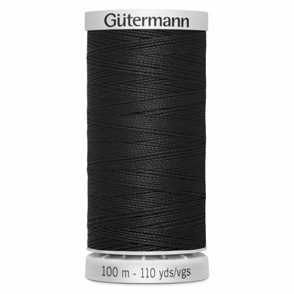 Gutermann Extra Strong Thread - 100m - Col 000