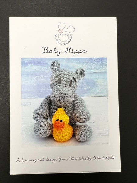 Wee Woolly Wonderfuls - Baby Hippo - 191-515B