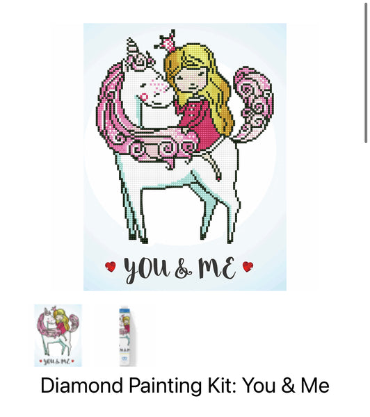 Diamond Painting Kit - You & Me DD6.004