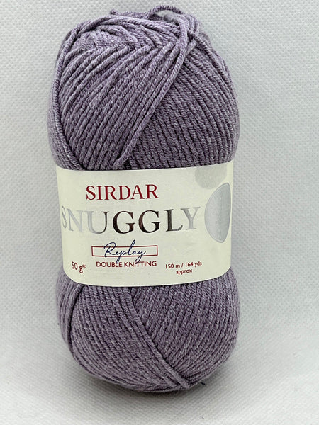 Sirdar Snuggly Replay DK Baby Yarn 50g - Pogo Purple 0115