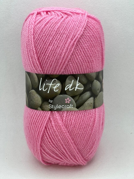 Stylecraft Life DK Yarn 100g - Pink Lady 2297