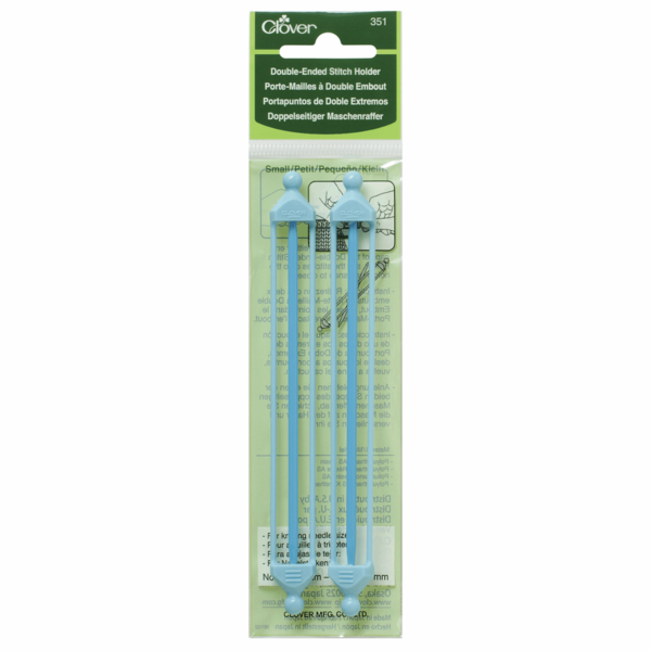 Clover Double Ended Stitch Holder Pack of 2 - Small CL351