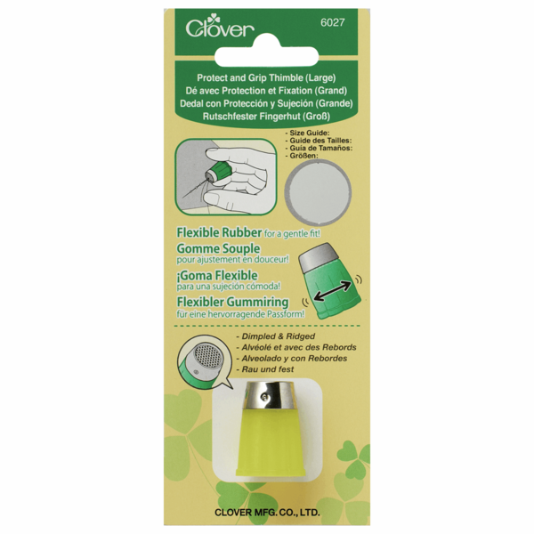 Clover Thimble Protect and Grip Large - CL6027