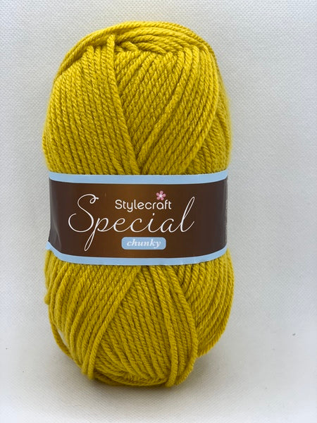 Stylecraft Special Chunky Yarn 100g - Mustard 1823