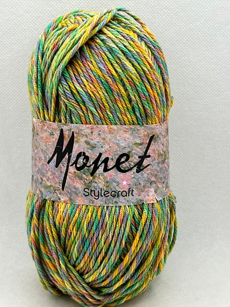 Stylecraft Monet Aran Yarn 100g - Water Lillies 3972 (Discontinued)