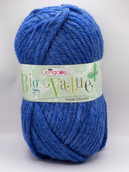 King Cole Big Value Super Chunky Yarn 100g - Pacific 1975