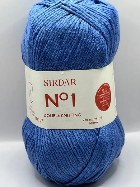Sirdar No 1 DK Yarn 100g - Bluebird 0208