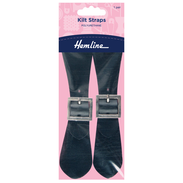 Kilt Straps Black - 1 Pair H411.BL