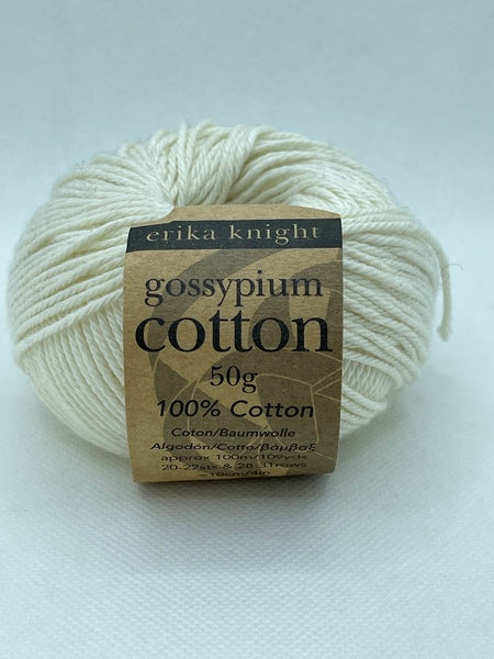 Erika Knight Gossypium Cotton DK Yarn 50g - Milk 500