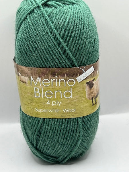 King Cole Merino Blend 4 Ply Yarn 50g - Ivy 3293