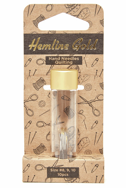 Hemline Gold Needles Quilting - 282G.810.HG