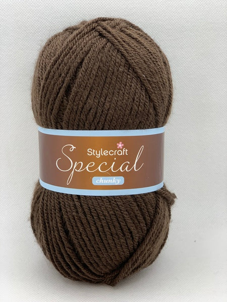 Stylecraft Special Chunky Yarn 100g - Dark Brown 1004