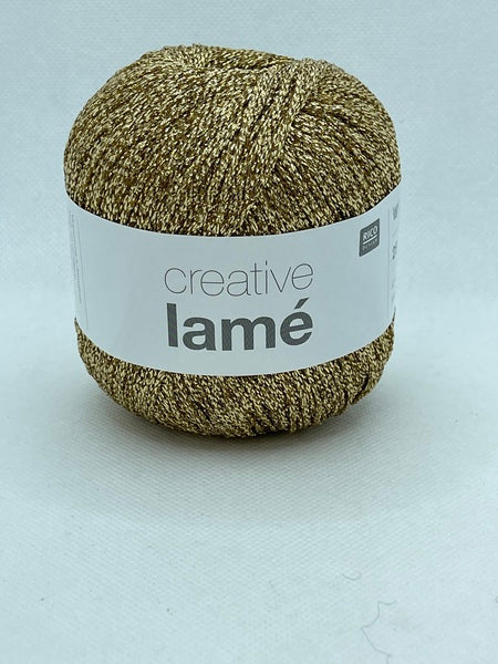 Rico Creative Lame Knit-In Thread 25g - Gold 002