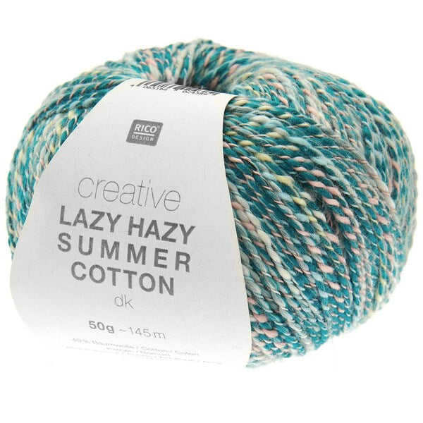 Rico Creative Lazy Hazy Summer Cotton DK 50g - Aqua 024