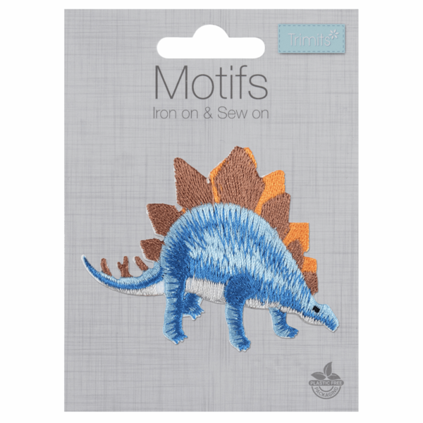 Motif - Blue Stegosaurus - CFM2\027A