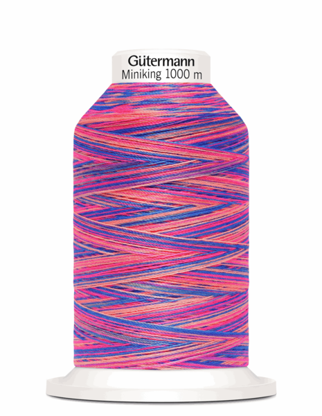 Gutermann Miniking Multicolour Thread 1000m - Col 9814