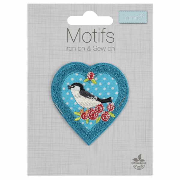 Motif- Bird in a Heart - CFM1\012A