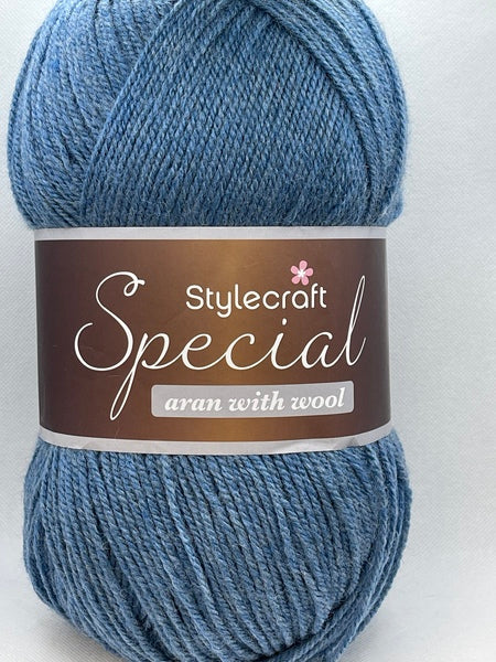 Stylecraft Special Aran With Wool Yarn 400g - New Denim 3258 BoS