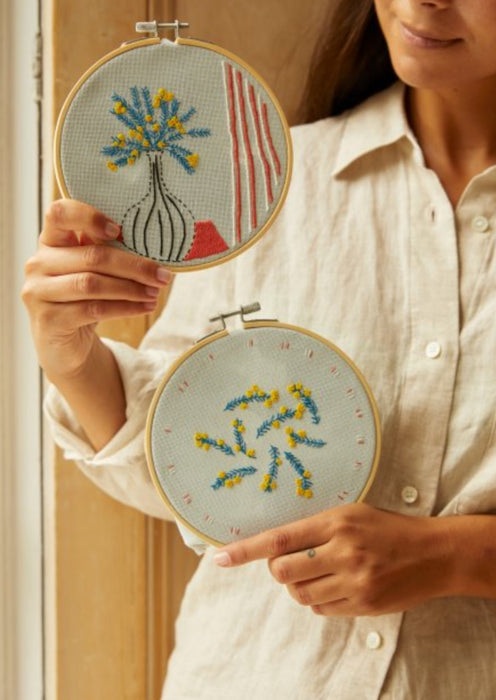 DMC Mindful Making - The Mellow Mimosa Embroidery Duo Kit - TB176