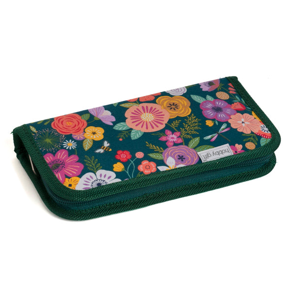 Crochet Hook Case Floral Garden Teal - MR4701E/575