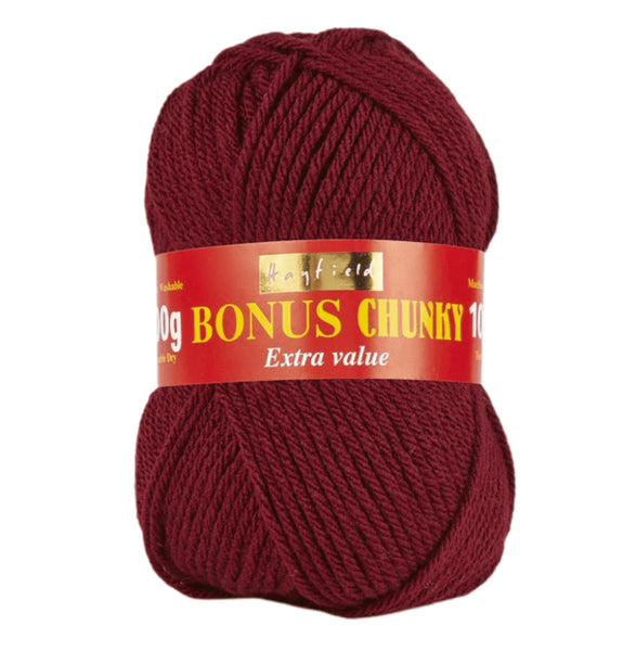 Hayfield Bonus Chunky Yarn 100g - Claret 0841