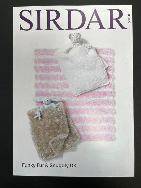 Knitting Pattern - Sirdar Funky Fur & Snuggly DK 5168 (Discontinued)