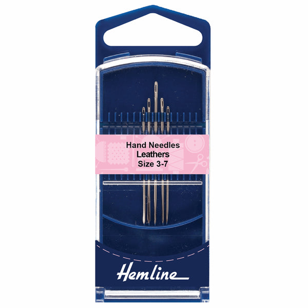 Hand Needles Premium Gold Eye Leather Sizes 3-7 - H217G.37