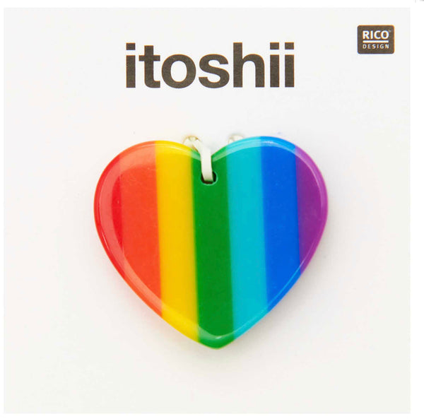 Rico Itoshii Rainbow Disc Heart - 600174