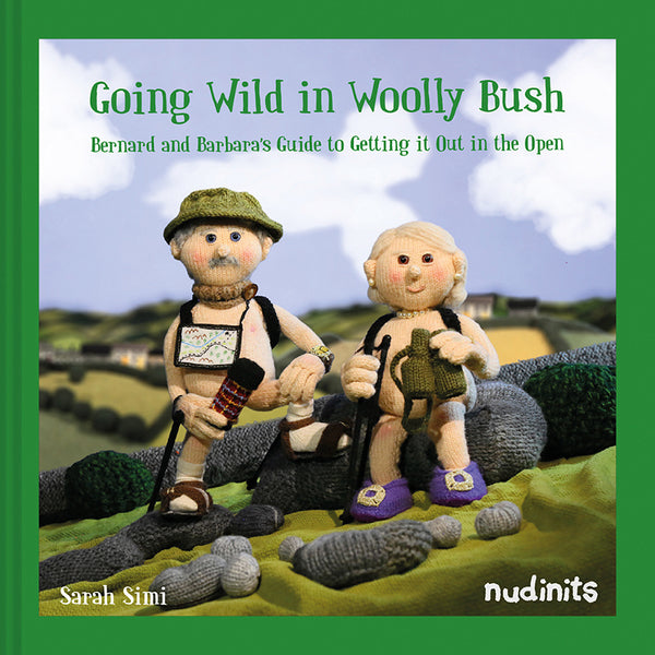 Nudinits Book Going Wild in Woolly Bush By Sarah Simi - SP