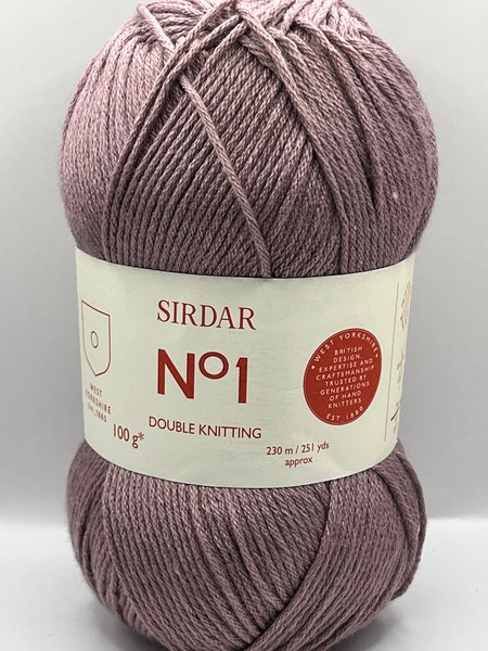 Sirdar No 1 DK Yarn 100g - Dusky Rose 0234