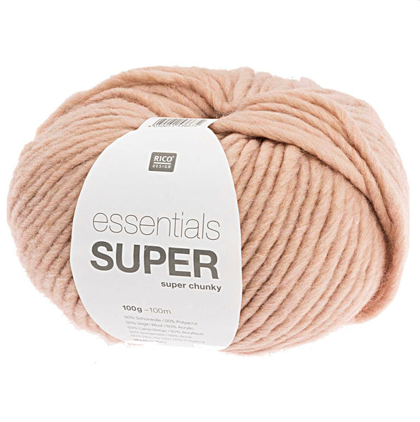Rico Essentials Super Super Chunky Yarn 100g - Powder 018