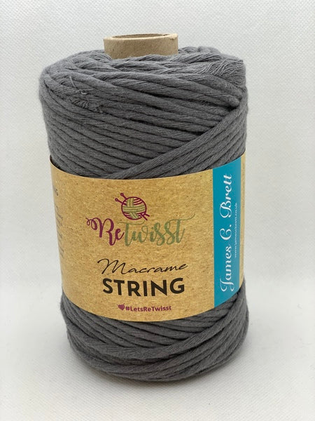 Retwisst Macrame String Grey R3S03 (Discontinued)