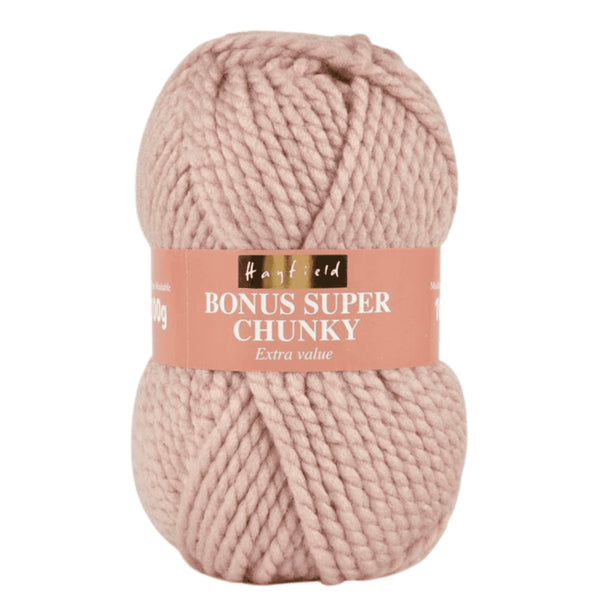 Hayfield Bonus Super Chunky Yarn 100g - Oyster Pink 0614