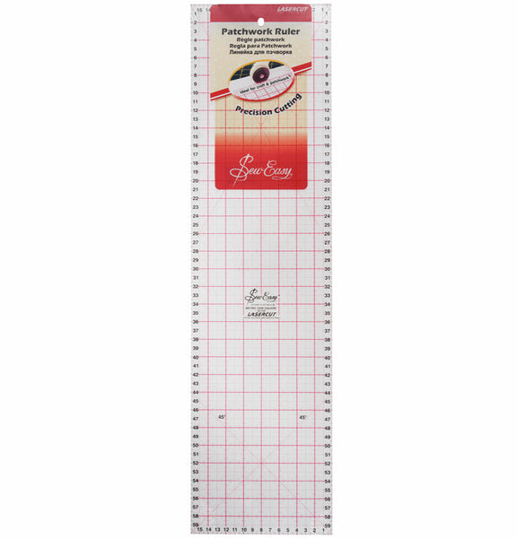 Sew Easy Patchwork Ruler 60cm x 16cm - NL4190