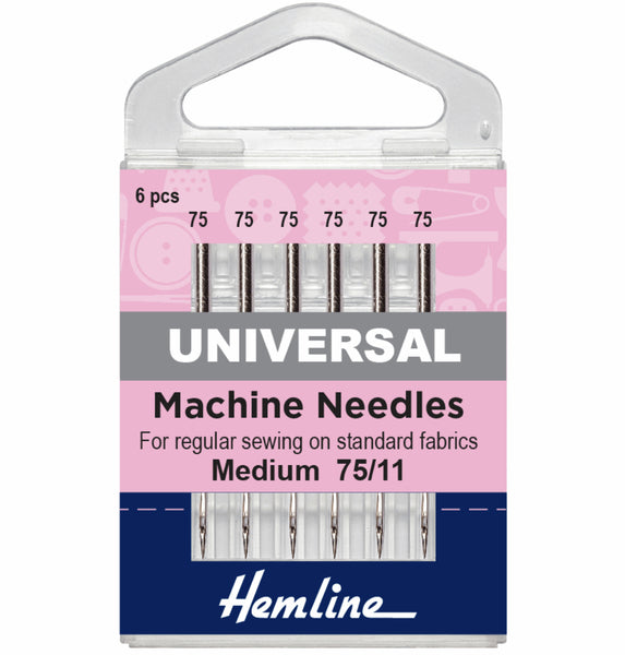 Hemline Machine Needles - Medium 75/11