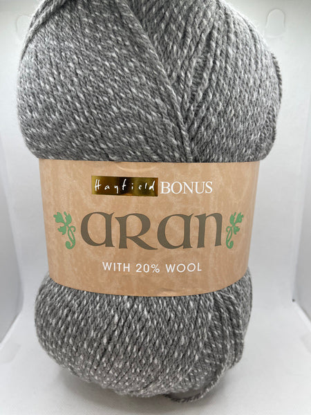 Hayfield Bonus With Wool Aran Yarn 400g - Finchdale 0705 Bos/Mhd