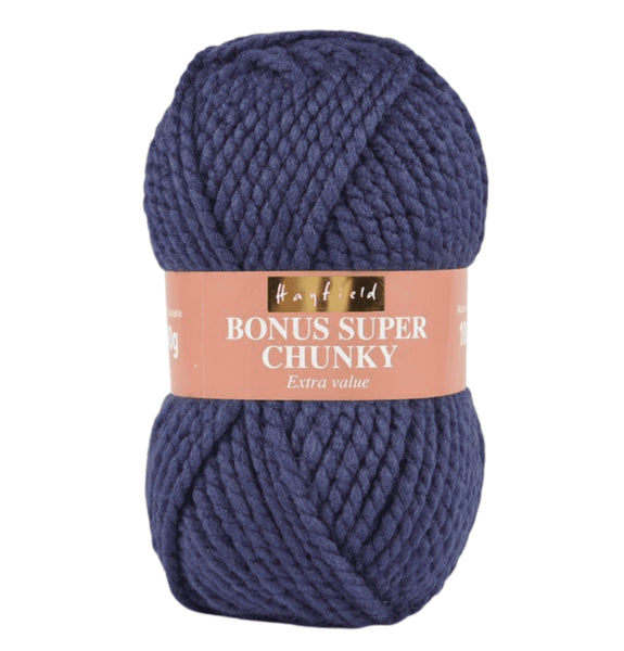 Hayfield Bonus Super Chunky Yarn 100g - Sapphire 0611