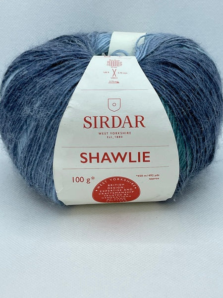 Sirdar Shawlie 4 Ply Yarn 100g - Hydrangea 204 (Discontinued) Bos