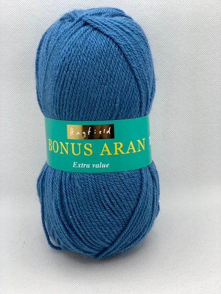 Hayfield Bonus Aran Yarn 100g - Denim 944 (Discontinued)