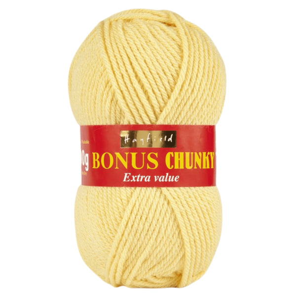 Hayfield Bonus Chunky Yarn 100g - Lemon 0659