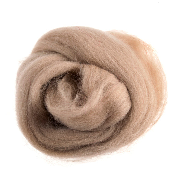 Trimits Natural Wool Roving - Cream Beige FW10.319