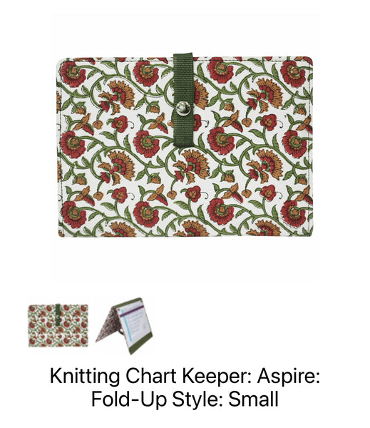 Knitting Chart Keeper - Aspire Fold-Up Style - Small 10962
