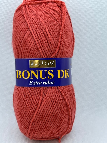 Hayfield Bonus DK Yarn 100g - Soft Red 0617