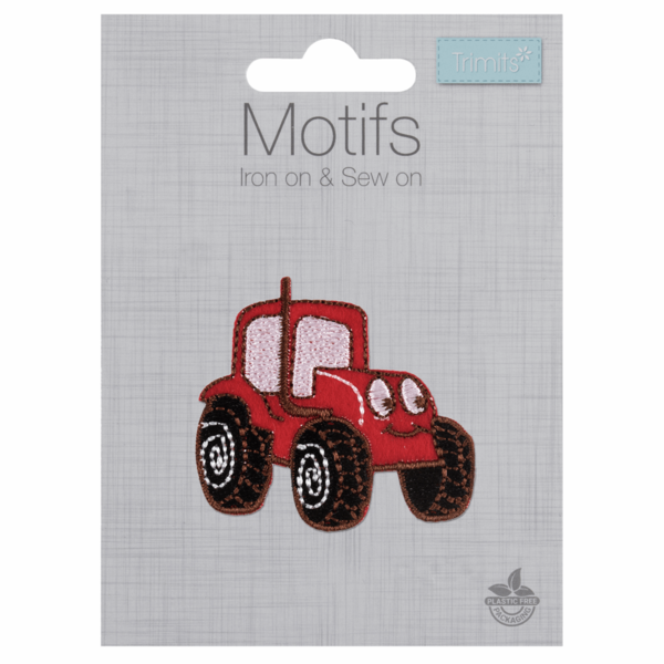 Motif - Happy Red Tractor - CFM2\049