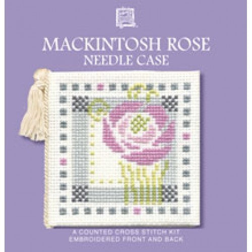 Textile Heritage Needle Case Kit Mackintosh Rose MRNC — Material Needs