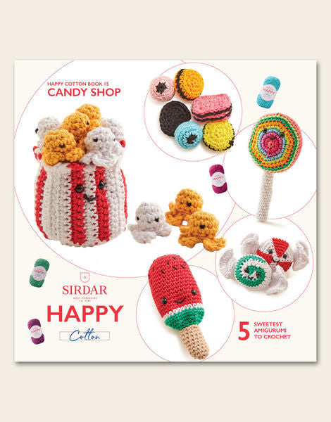Sirdar Happy Cotton Book 15 Candy Shop - BK 545