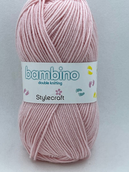 Stylecraft Bambino DK Baby Yarn 100g - Soft Pink 7113