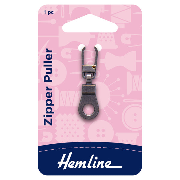 Hemline Zipper Puller Ring Bronze - H164.05