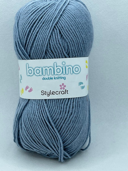 Stylecraft Bambino DK Baby Yarn 100g - Blue Mist 3945