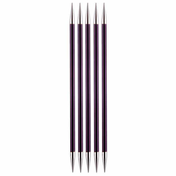 KnitPro Zing Double Pointed Knitting Needles 6.00mm 15cm 47013